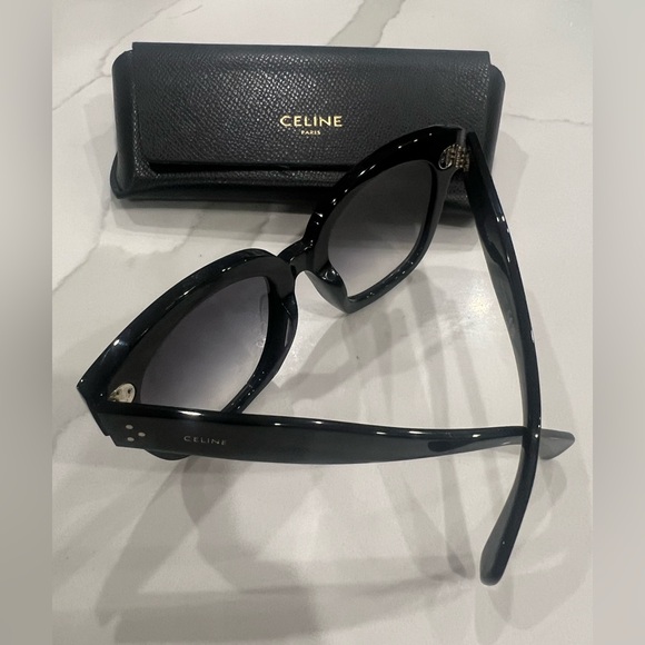 Celine 54mm Square Gradient Sunglasses - Picture 5 of 7